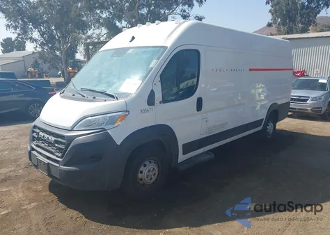2023 Ram Promaster 3500 Cargo Van High Roof 159 Wb Ext from USA, damaged, VIN 3C6MRVJG5PE512829